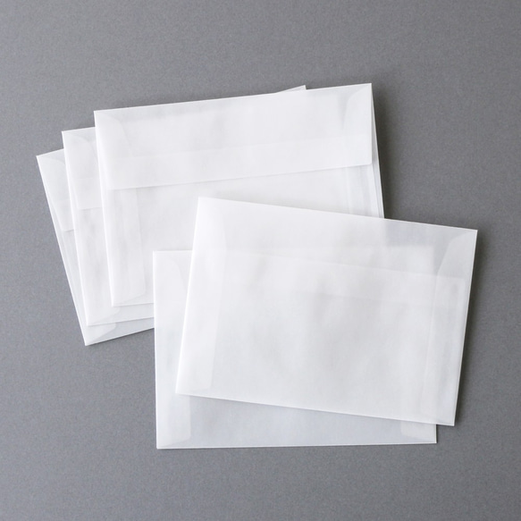 トレーシングペーパー  封筒  コラージュ １０枚 トレーシングペーパー 封筒 コラージュ 10枚