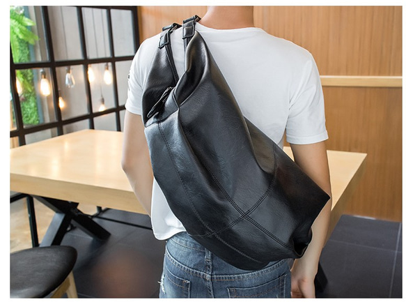 鞄 バッグ リュックサック シンプル レザー 通学通勤 ハンドバッグ ショルダーバグ レジャーバッグ トートバッグ 2枚目の画像