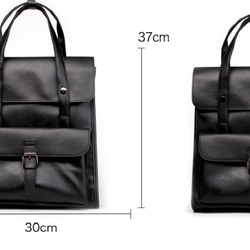 リュックサック 鞄 バッグ  シンプル レザー 通学通勤 ハンドバッグ ショルダーバグ レジャーバッグ トートバッグ 4枚目の画像