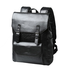 通学通勤 リュックサック 鞄 バッグ シンプル レザー ハンドバッグ ショルダーバグ レジャーバッグトートバッグ 3枚目の画像
