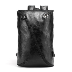 鞄 リュックサック 大容量 通学通勤 バッグ シンプル レザー ハンドバッグ ショルダーバグ レジャーバッグトートバッグ 2枚目の画像
