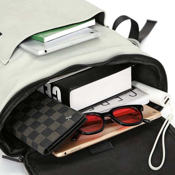 鞄 リュックサック 大容量 通学通勤 バッグ シンプル レザー ハンドバッグ ショルダーバグ レジャーバッグトートバッグ 6枚目の画像