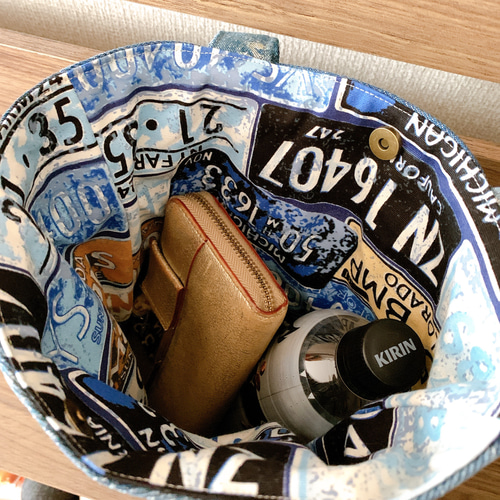 大きめデニムリメイクバッグ（LL）No.796☆トートバッグ