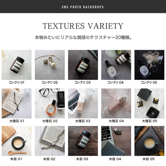 【63%OFF中】A1 / 大理石02 / 単品 / 撮影背景 / バックペーパー / パネル / ボード 7枚目の画像