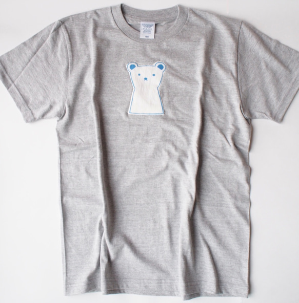 涼しそうな白熊のTシャツ 2枚目の画像