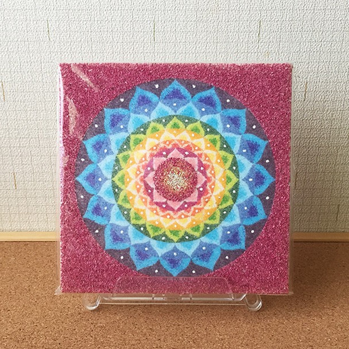 天空幻想砂マンダラの絵 天空幻想砂マンダラの絵 天空砂マンダラ絵