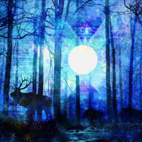 送料無料】幻想風景イラスト A4サイズ【※お好きな柄を1枚セレクト