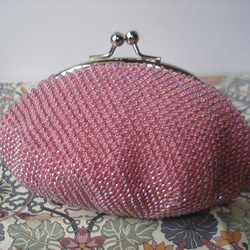 Beaded Purse --Mauve Pink-- 内布：Morris' Allotment 1枚目の画像