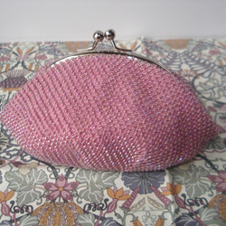 Beaded Purse --Mauve Pink-- 内布：Morris' Allotment 2枚目の画像