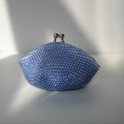 Beaded Purse --Hyacinth Blue-- (Petite) 1枚目の画像