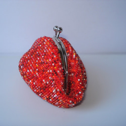 Beaded Purse --Orange Mix-- (M) 2枚目の画像