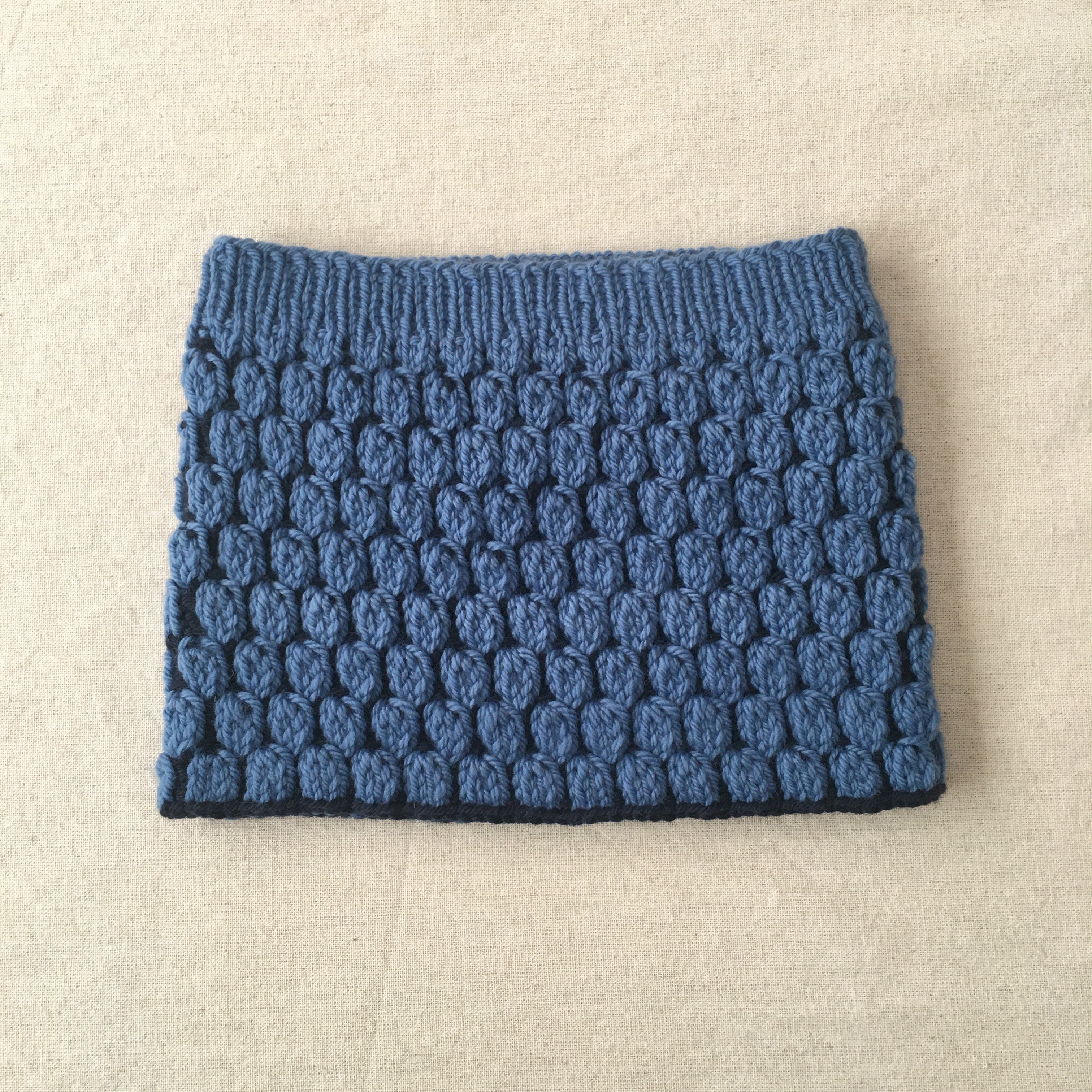 なめらかふんわりメリノウールのネックウォーマー＊Aタイプmix①