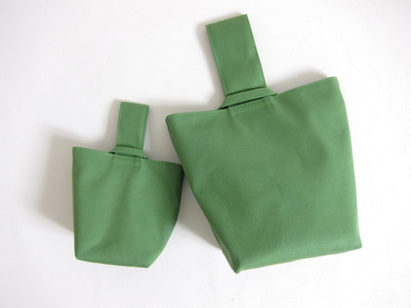《在庫限り》onigiri bag [深緑] 9枚目の画像