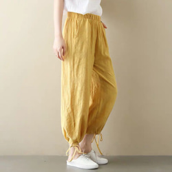 Hand woven cotton pants 2枚目の画像