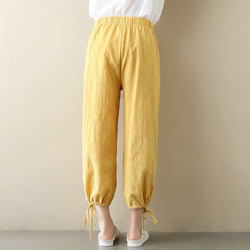 Hand woven cotton pants 3枚目の画像