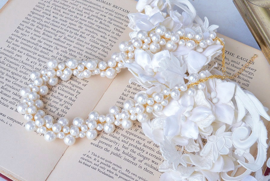 パールのゴージャスネックレス ネックレス・ペンダント EriKa_ToKyo