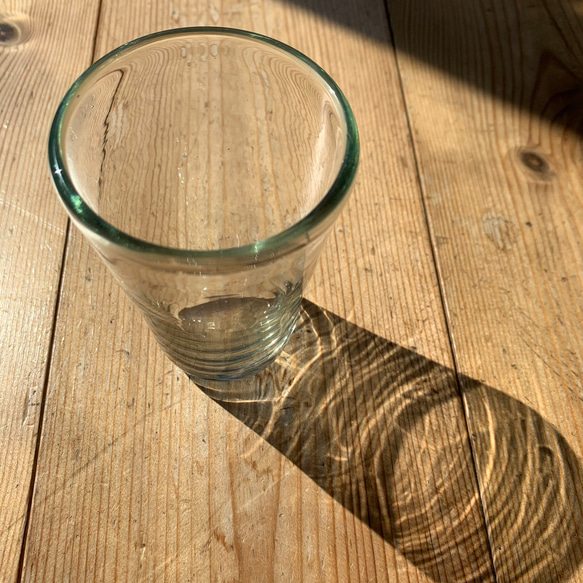 ビアグラス 透明色 小（琉球ガラス） 3枚目の画像