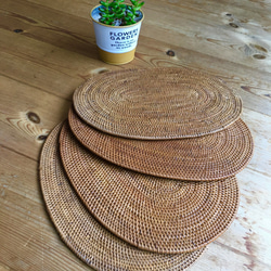 アタ ランチョンマット （インドネシアバリ島伝統工芸品