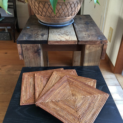 アタ　敷物　（インドネシアバリ島伝統工芸品） 4枚目の画像