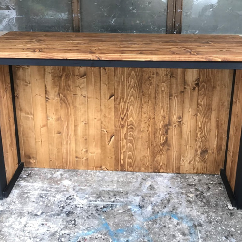 受注製作【ブラックシリーズ/北欧】☆カウンターテーブル【1200】 受注製作【ブラックシリーズ/北欧】☆カウンターテーブル【1200】 受注