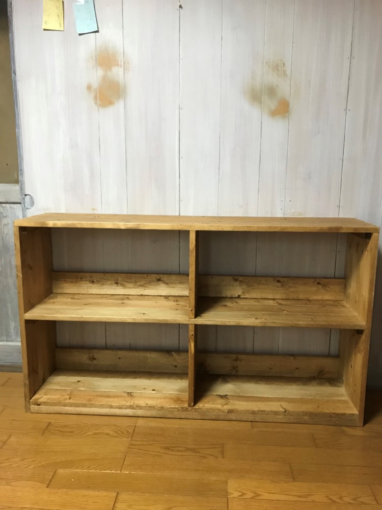 ★2段シェルフ【1100】ワイド★棚★ミデイアム