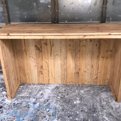 受注製作☆カウンターテーブル【1500】☆カントリー調【ミデイアム