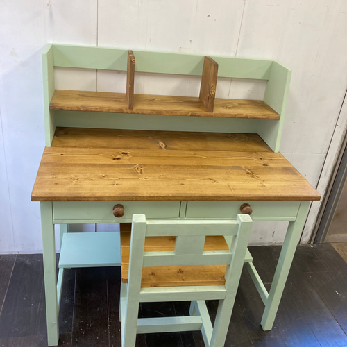 ☆新色☆桜（ピンク）学習机☆棚（ブックシェルフ）23点セット☆ 机