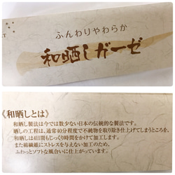 リバティ♡No.40 爽やかでお洒落 夏も涼しい 和晒しガーゼ プリーツマスク コットン100% 7枚目の画像