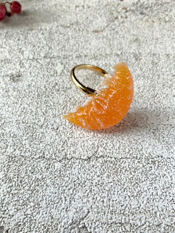 砂糖漬けにした柑橘のリング 2枚目の画像