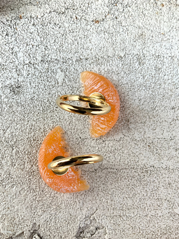 砂糖漬けにした柑橘のリング 4枚目の画像