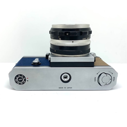 21-032 リメイクカメラ Nikon F（ネイビーブルー•ライトブラウン