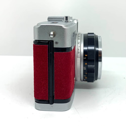 21-038　リメイクカメラ　OLYMPUS TRIP35（ワインレッド・ライトブラウン）フィルムカメラ 6枚目の画像