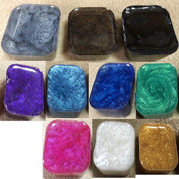 ★メタリックパールパウダー★ 10ｇ×10色★