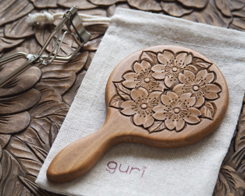 日光彫り丸手鏡枝垂れ桜　特注品 日光彫り丸手鏡 桜 最終価格 - メルカリ