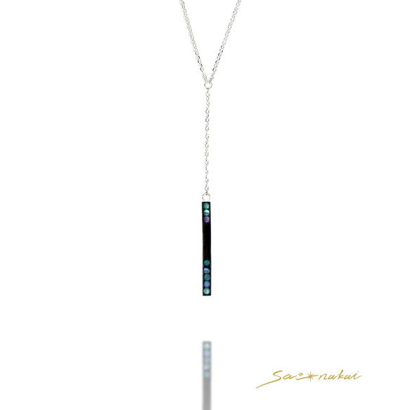 FULL MOON NECKLACE(LONG) - SV925 1枚目の画像