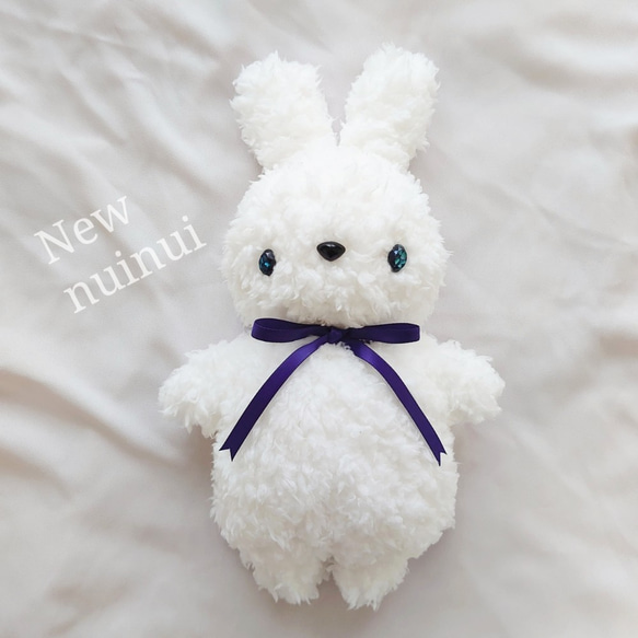 涙目の白いうさぎのぬいぐるみ 涙目の白いうさぎのぬいぐるみ ぬいぐるみ