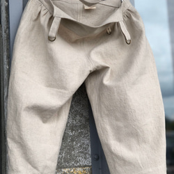 復古懷舊吊帶連身褲/90～120cm(手工製作） 第7張的照片