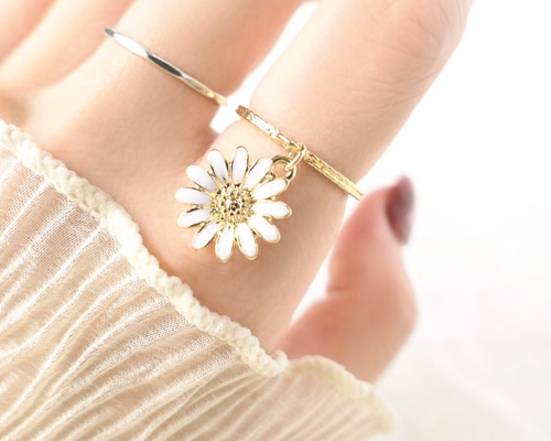 マーガレットリング　9号　ミオハルタカ好きな方に TASAKI - ろこ様ご専用⭐︎ミオハルタカ⭐︎マーガレットリング