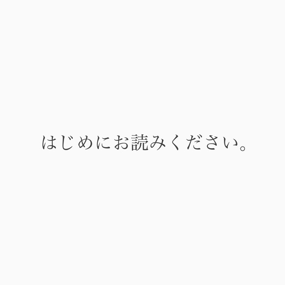 ご購入前に必ずお読みください。 1枚目の画像