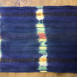 手織り布で作ったランチョンマット 2枚目の画像