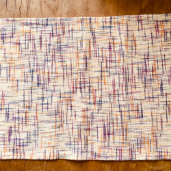 手織り布で作ったランチョンマット 1枚目の画像
