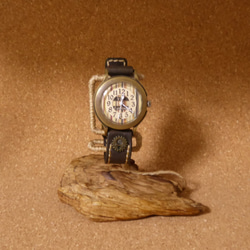 流木の腕時計スタンド（A）【一本掛け】 2枚目の画像