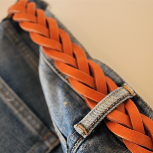 【TRUE RELIGION】繊細な編み込み♪ホースシュー バックルベルト TRUE RELIGION(トゥルーレリジョン) ベルト(メンズ) - 海外通販