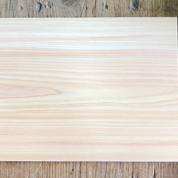 ヒノキ香る持ち手つきまな板　奈良　吉野産　黒サビ加工　桧　檜　ひのき　カッティングボード　木製品 8枚目の画像