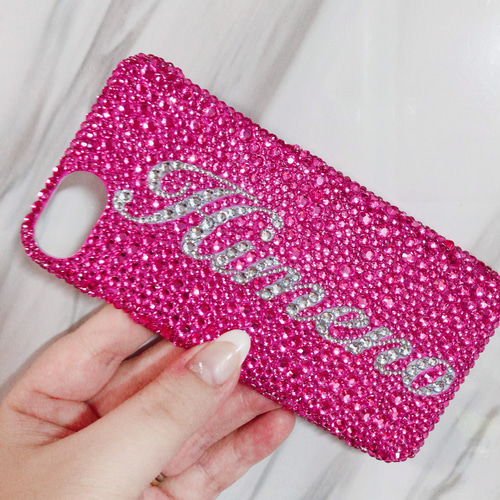 お名前入り♡デコ電 iPhoneケース お名前入り♡デコ電 iPhoneケースの通販 by Deco.you's shop｜ラクマ