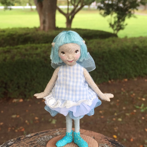 雨のしずくの妖精の人形 その他アート 百千鳥商店 通販 7783378