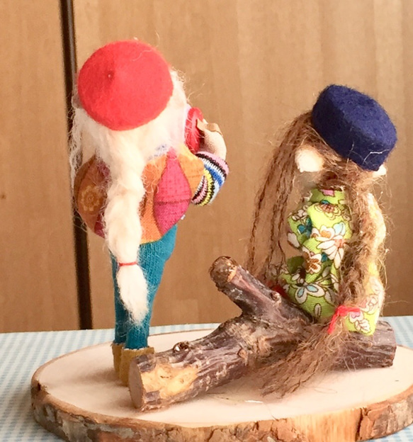 森の音楽家たち（妖精の人形） 5枚目の画像
