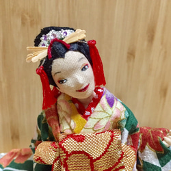 花魁（着物の人形） 2枚目の画像
