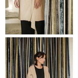 【Vitatha】驼色 經典再版 夏洛克 棉感極簡廓型廓型中長款系帶長風衣外套 第7張的照片