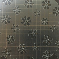 花　円形18㎝　ステンシルシート　型紙図案　NO807 6枚目の画像